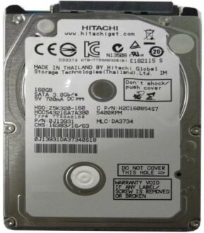 Hitachi HCC543216A7A380 HDD kullananlar yorumlar